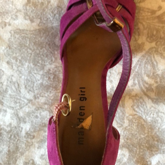 Madden Girl Hopeee T-Strap Platforms size 7 - Picture 8 of 12